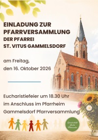 Einladung Pfarrversammlung Bild