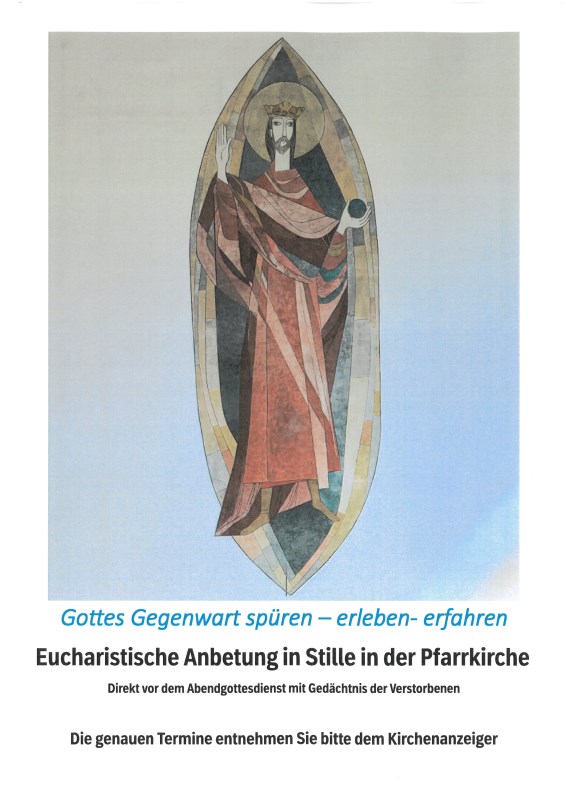 Eucharistische Anbetung in Stille
