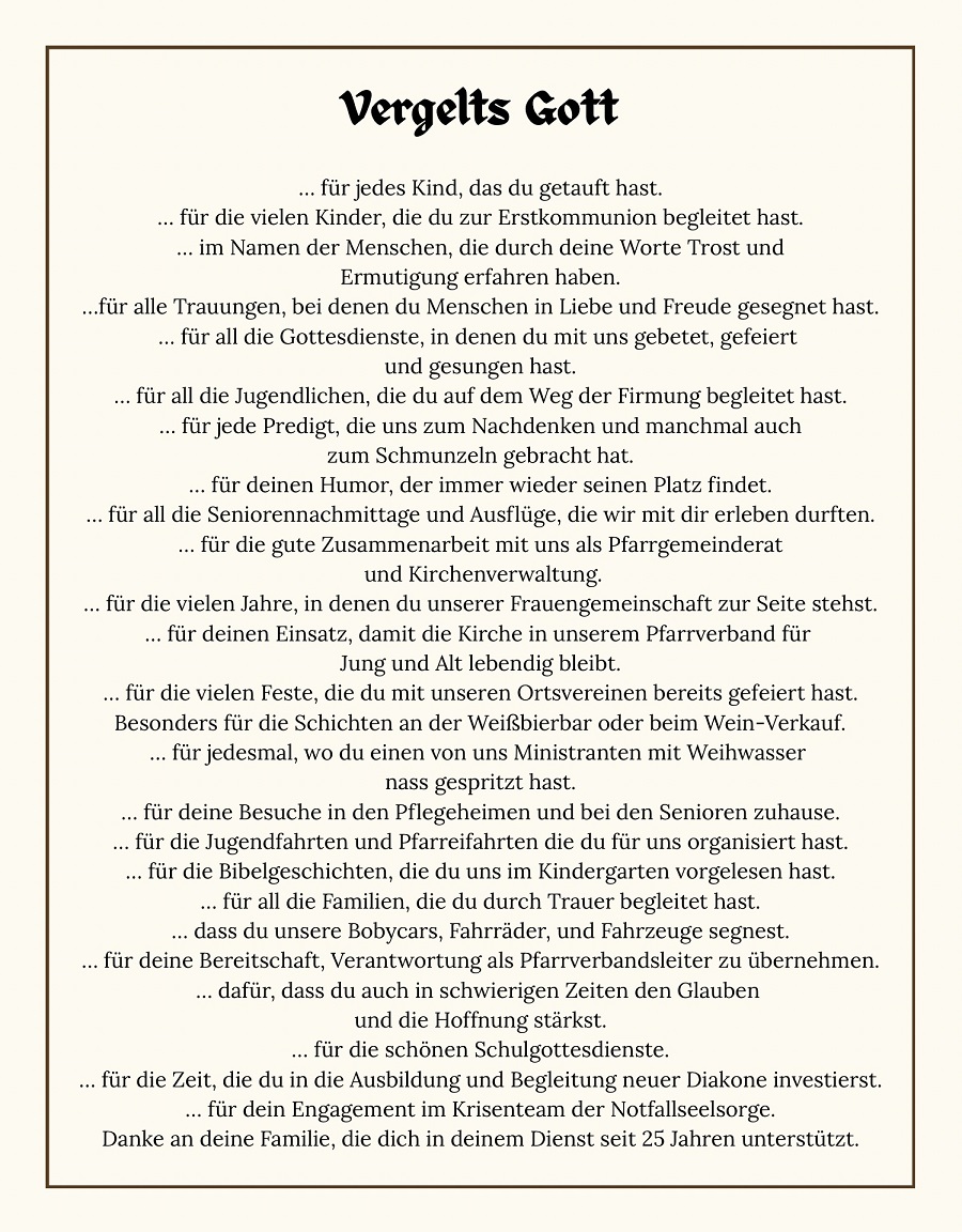 Erntedank Törwang 2026