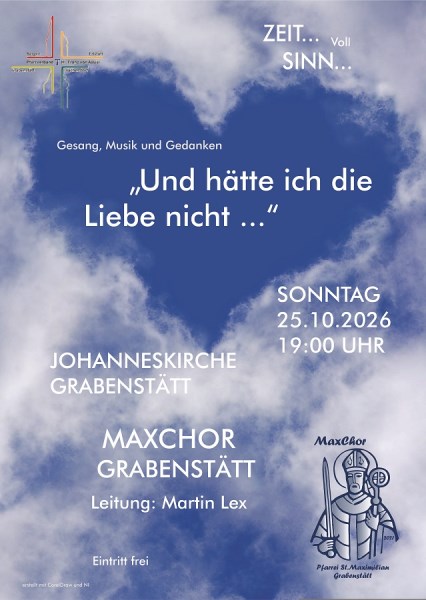 Max Chor Liebe Zeit Sinnvoll