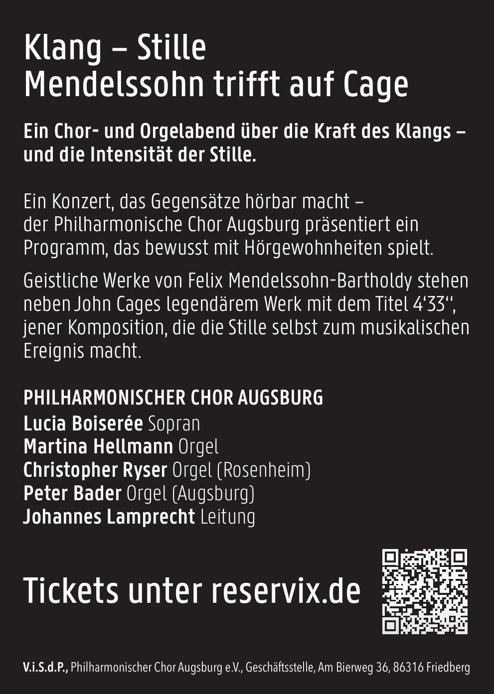 Plakat Augsburg 2