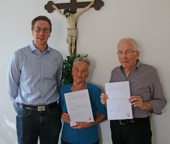 Ehrung Caritassammler