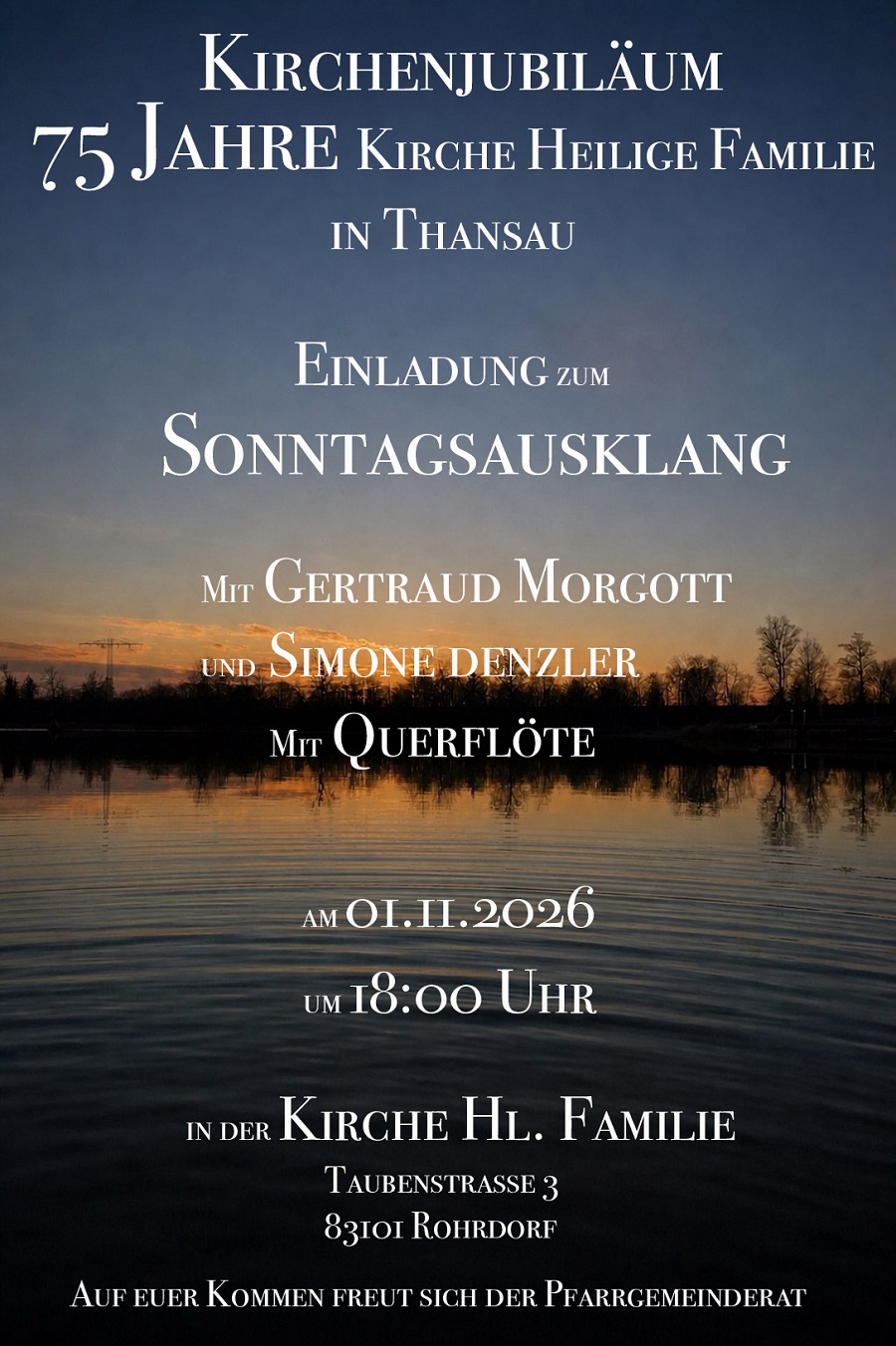 Sonntagsausklang Thansau