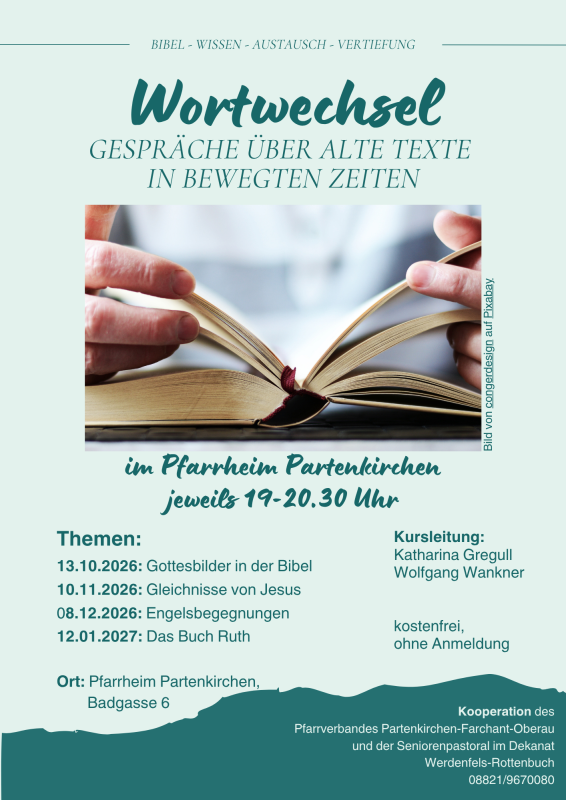 Bibelabend Wortwechsel 2026 Herbst