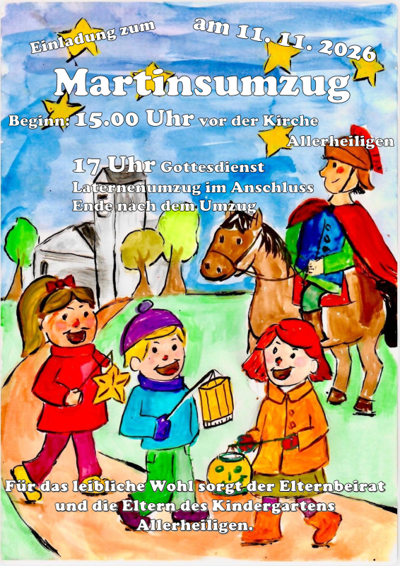 St. Martinsfeier 2026 in Allerheiligen