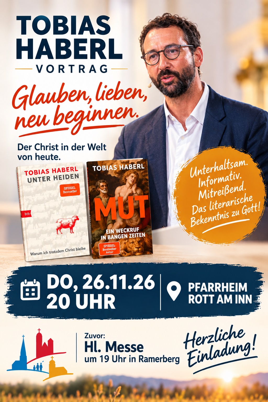 Plakat Vortrag Haberl